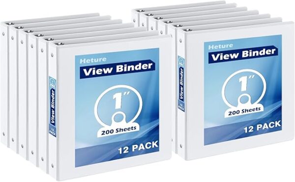 View Binder, Round-Ring, 1"